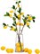 13 Pcs Faux Fruit Decoration Set Includes 3 Pcs 31.5 Inch Artificial Lemon Branch 10 Pcs 3 x 2